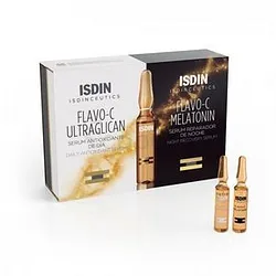 ISDIN CEUTICS PACK VOYAGE FLAVO C JOUR ET NUIT BOITE DE 2