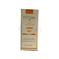 INODERM CREME SOLAIRE TRES HAUTE PROTECTION SPF50+ TEINTE CLAIRE 50ML