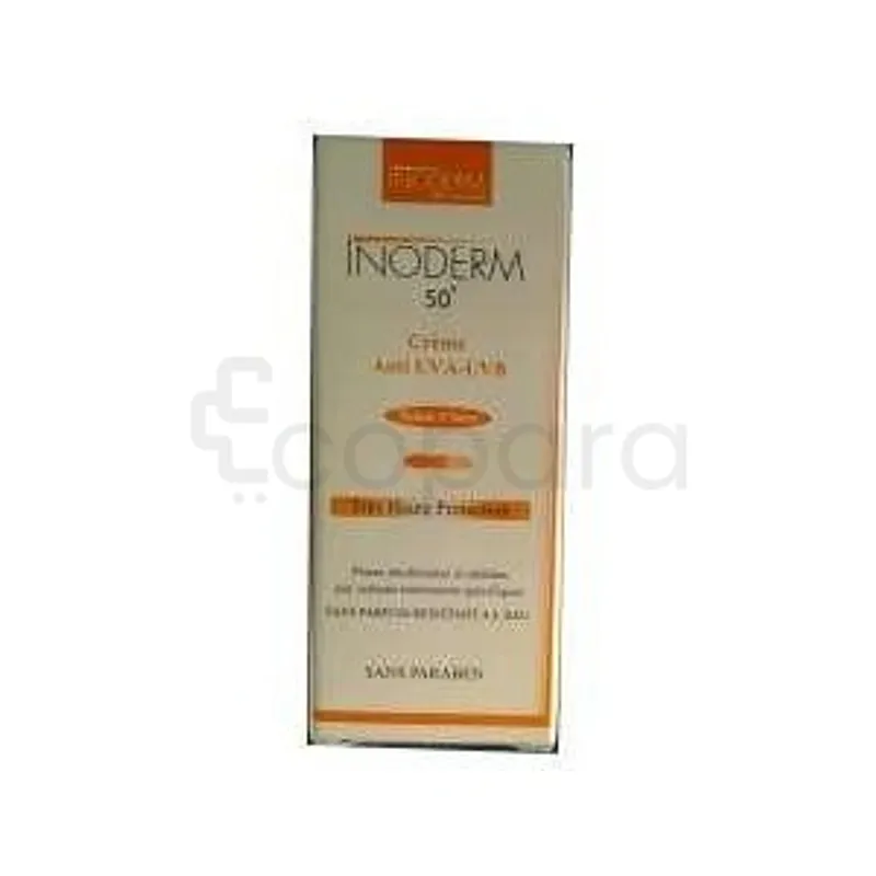 INODERM CREME SOLAIRE TRES HAUTE PROTECTION SPF50+ TEINTE CLAIRE 50ML