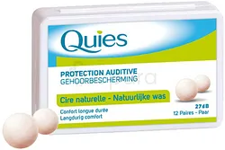 QUIES PROTECTION AUDITIVE CIRE NATURELLE PAR UNITE
