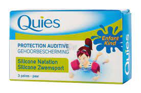 QUIES PROTECTION AUDITIVE SPECIAL NATATION ENFANT PAIRE BOITE DE 1