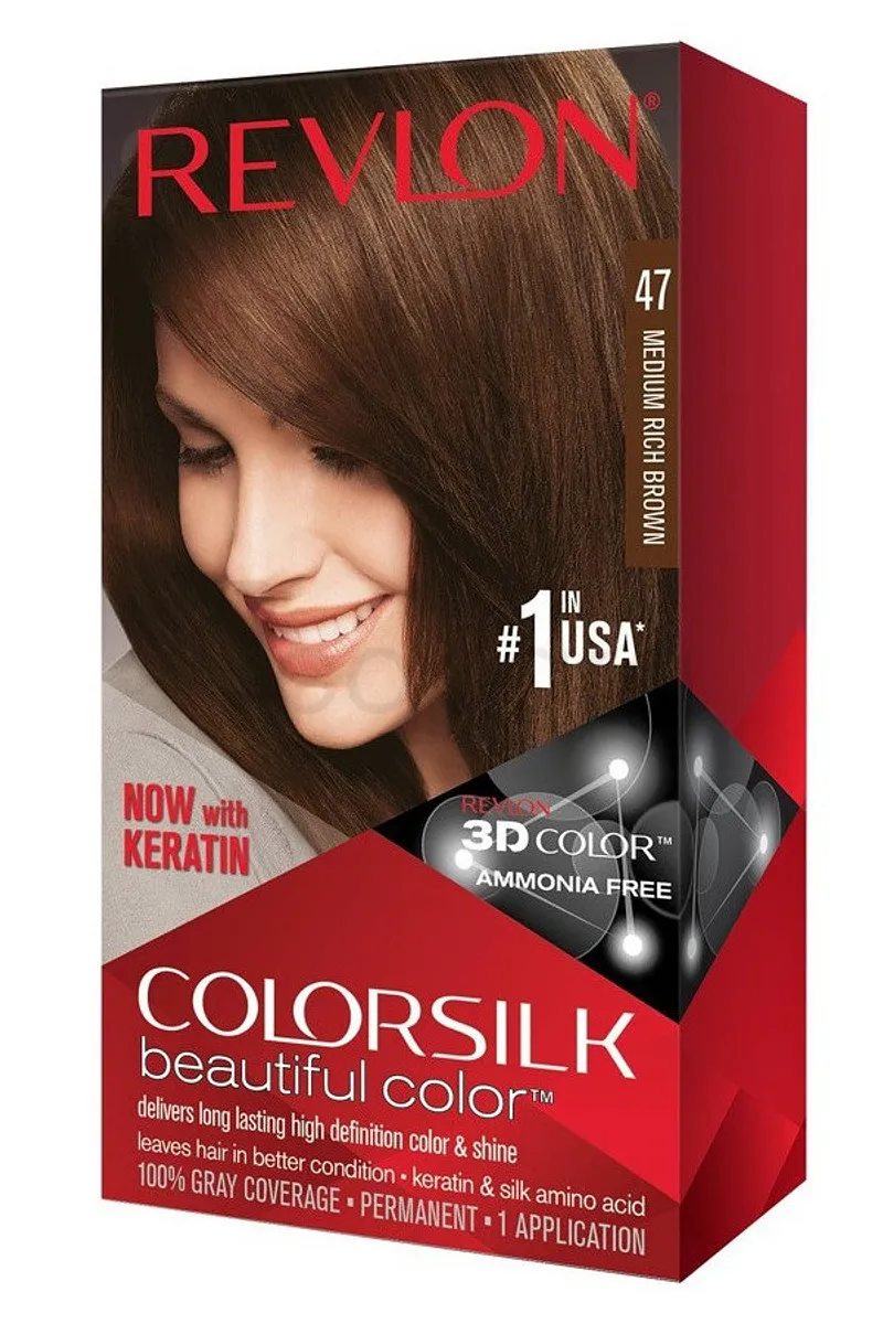 REVLON COLORSILK COLORATION CHEVEUX NUMERO 47