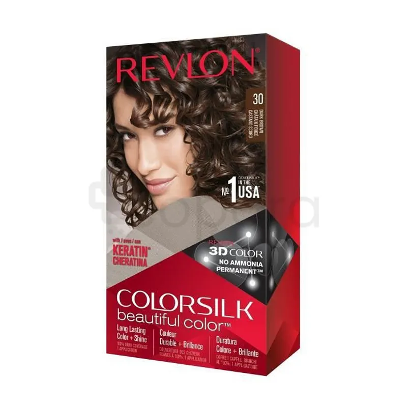 REVLON COLORSILK COLORATION CHEVEUX NUMERO 30