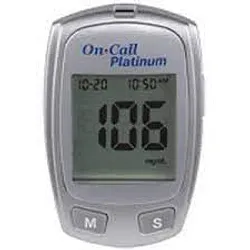 ON CALL PLATINUM GLUCOMETRE REFERENCE 0197