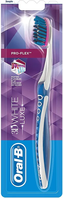 ORAL-B BROSSE 3D WHITE LUXE VIBRATES EXTRA SOUPLE