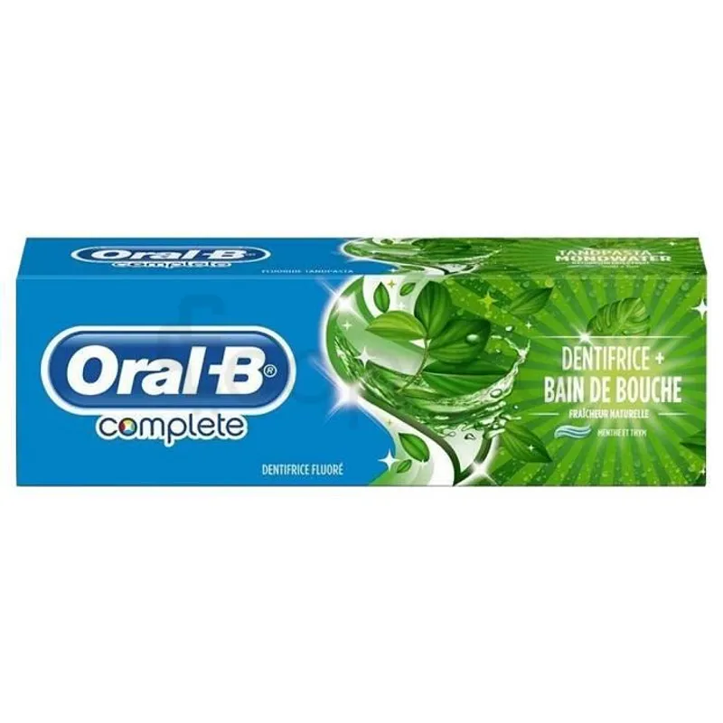 ORAL-B COMPLETE DENTIFRICE FLUORE 75ML