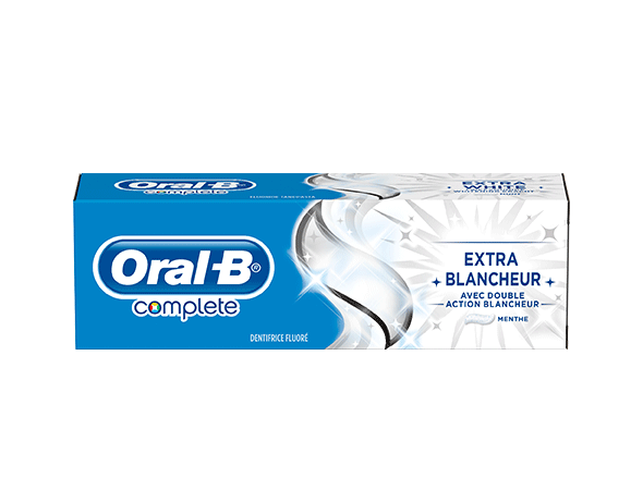 ORAL-B COMPLET EXTRA BLANCHEUR DENTIFRICE