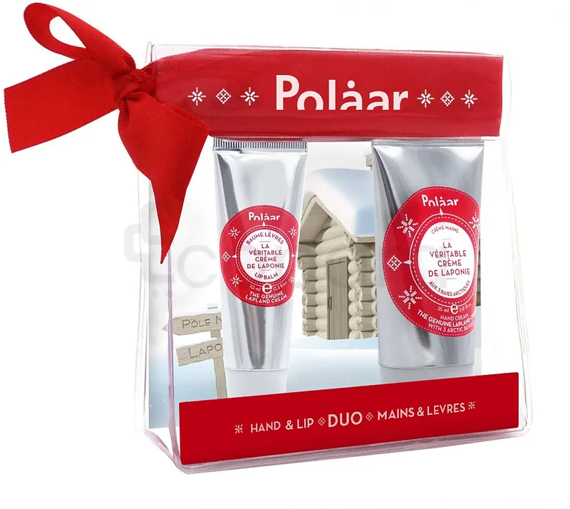POLAAR PACK DUO LAPONIE CREME MAINS 30ML + BAUME A LEVRES 10ML