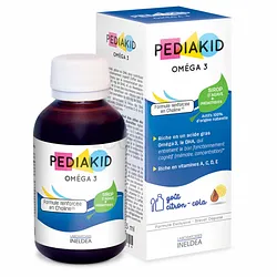 PEDIAKID OMÉGA 3 SANS GLUTEN SIROP 125ML