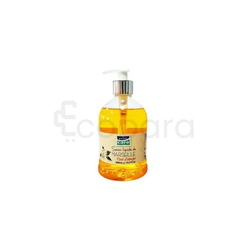 PRIMCARE SAVON LIQUIDE DE MARSEILLE FLEUR D'ORANGER 500ML