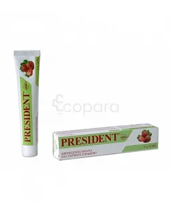 PRESIDENT DENTIFRICE FRAISE JUNIOR +6ANS 50ML