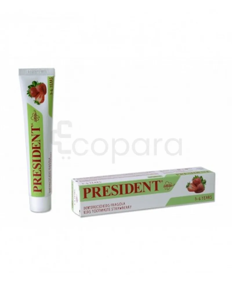 PRESIDENT DENTIFRICE FRAISE JUNIOR +6ANS 50ML