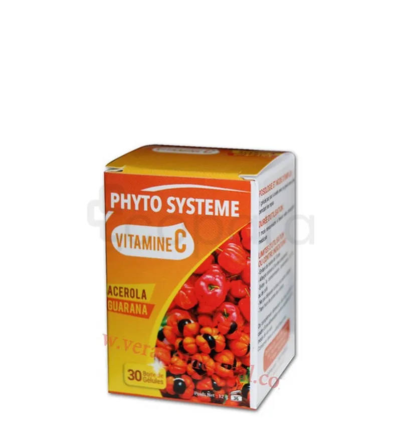PHYTO SYSTEME ACEROLA BOITE DE 30 GELULES