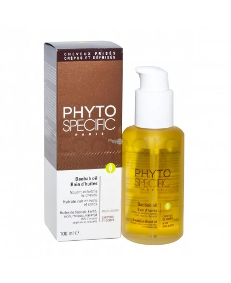 PHYTO SPECIFIC BAOBAB BAIN DE HUILE CHEVEUX ET CORPS 100ML