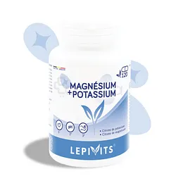 LEPIVITS MAGNESIUM + POTASSIUM BOITE DE 120