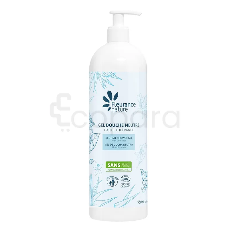 FLEURANCE NATURE GEL DOUCHE NEUTRE HAUTE TOLERANCE 950ML