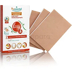 PURESSENTIEL ARTICULATIONS ET MUSCLES PATCHS CHAUFFANTS 14 HUILES ESSENTIELLES PAR UNITE
