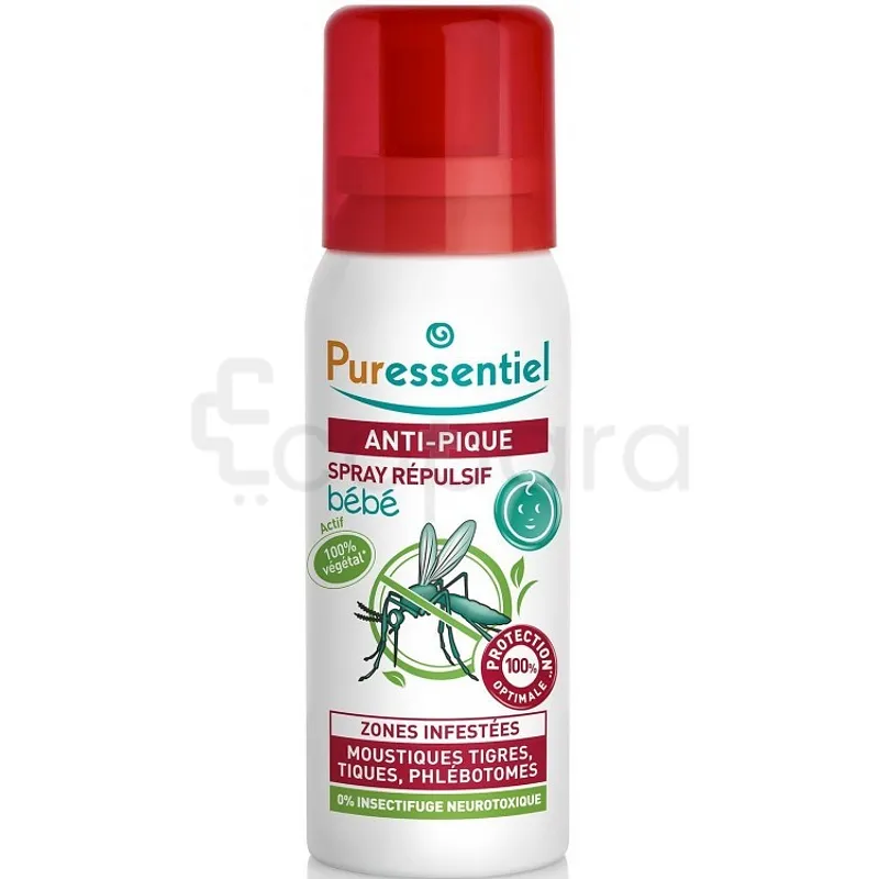 PURESSENTIEL ANTI-PIQUE REPULSIF SPRAY BEBE 60ML
