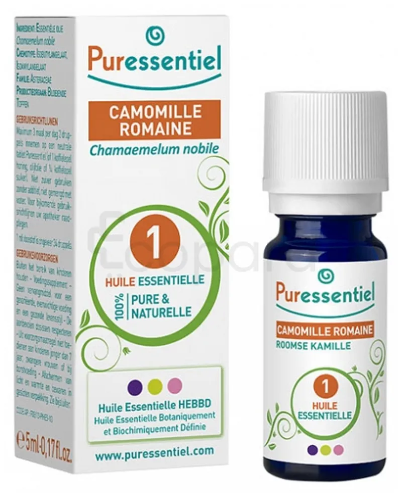 PURESSENTIEL HUILE ESSENTIELLE CAMOMILLE ROMAINE 5ML