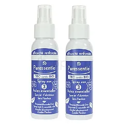 PURESSENTIEL DEODORANT BIO SPRAY 50ML BOITE DE 2