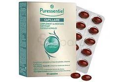 PURESSENTIEL CAPILLAIRE ANTI-CHUTE CHEVEUX ET ONGLES BOITE DE 30