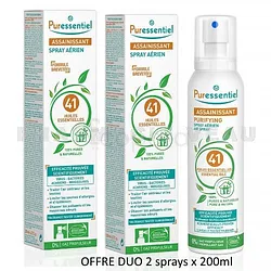 PURESSENTIEL ASSAINISSANT DUO SPRAY AERIEN 200ML BOITE DE 2