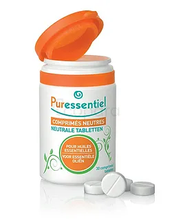 PURESSENTIEL NEUTRES POUR HUILES ESSENTIELLES BOITE DE 30 COMPRIMES
