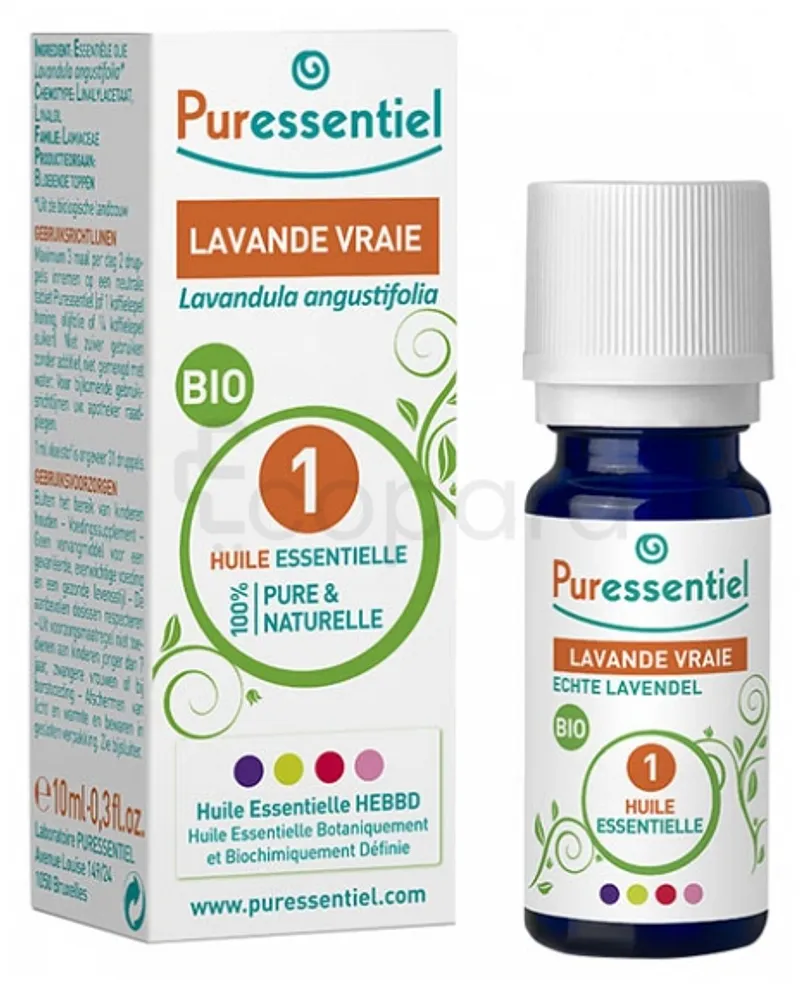 PURESSENTIEL HUILE ESSENTIELLE LAVANDE VRAIE 10ML