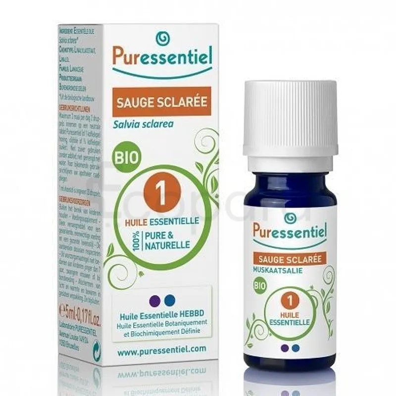 PURESSENTIEL HUILE ESSENTIELLE SAUGE SCLAREE