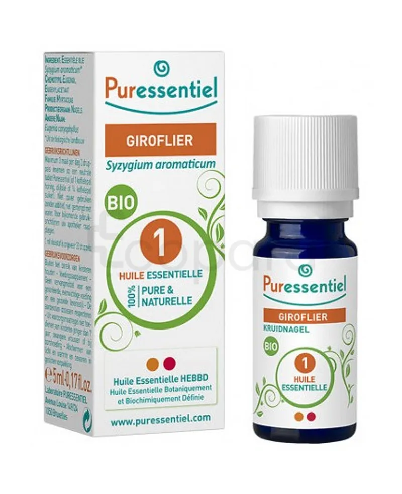 PURESSENTIEL HUILE ESSENTIELLE GIROFLIER 10ML
