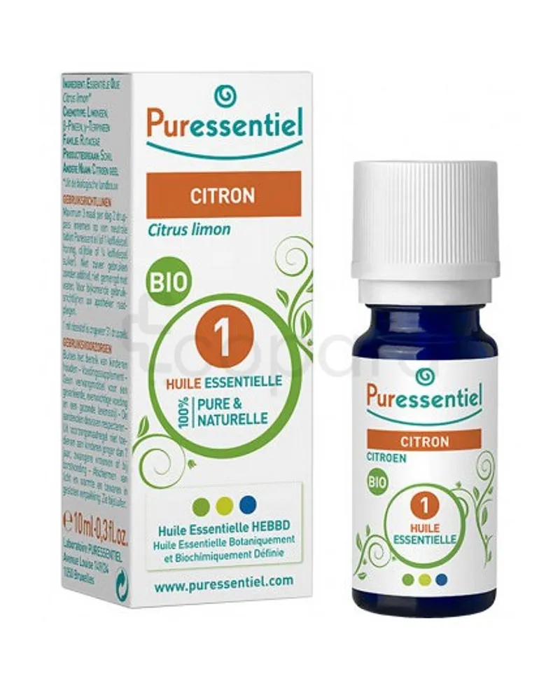 PURESSENTIEL HUILE ESSENTIELLE CITRON 10ML