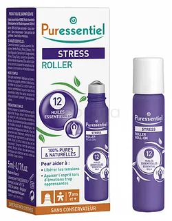PURESSENTIEL STRESS ROLLER AUX 12 HUILES ESSENTIELLES 5ML