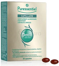 PURESSENTIEL CAPILLAIRE COMPLEMENT ALIMENTAIRE FORTIFIANT CHEVEUX & ONGLES