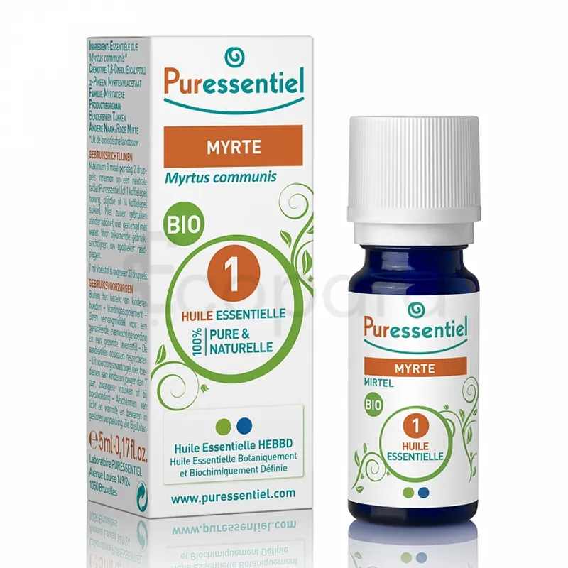 PURESSENTIEL HUILE ESSENTIELLE MYRTE BIO 5ML