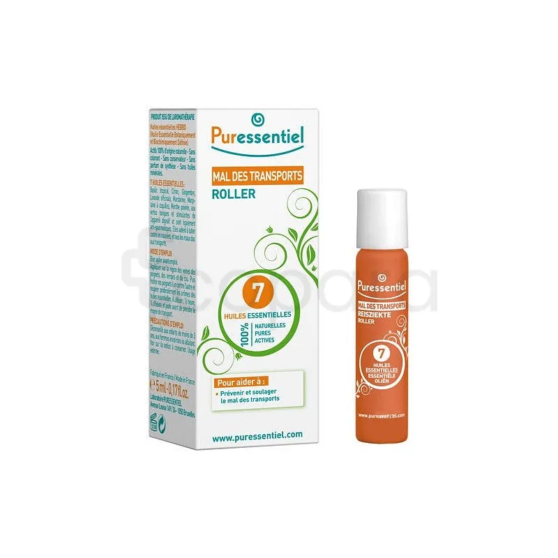 PURESSENTIEL MAL DE TRANSPORTS ROLLER 5ML