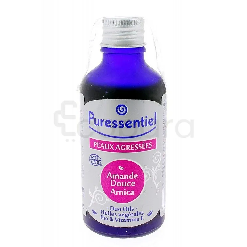 PURESSENTIEL PEAUX AGRESSEES BIO AMANDE DOUCE ARNICA 50ML
