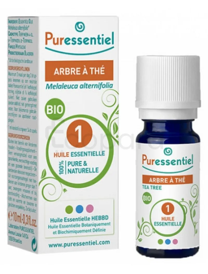 PURESSENTIEL HUILE ESSENTIELLE ARBRE A THE BIO 10ML