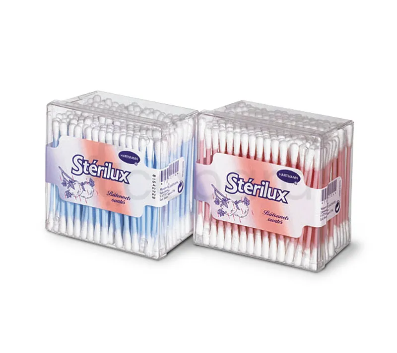 HARTMANN STERILUX COTON TIGE BOITE DE 200 BATONNETS