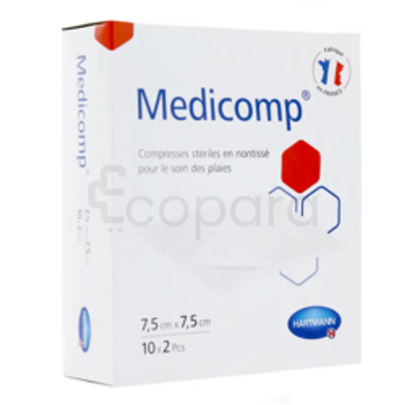 HARTMANN MEDICOMP 7.5*7.5 B20 REFERENCE 411041 PAR UNITE