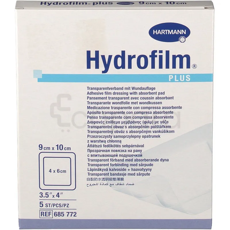 HARTMANN HYDROFILM PLUS 9CM*10CM