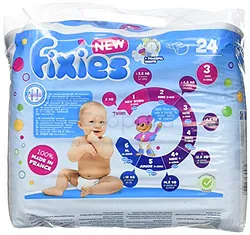 HARTMANN FIXIES COUCHES BEBE MAXI 4-9KG