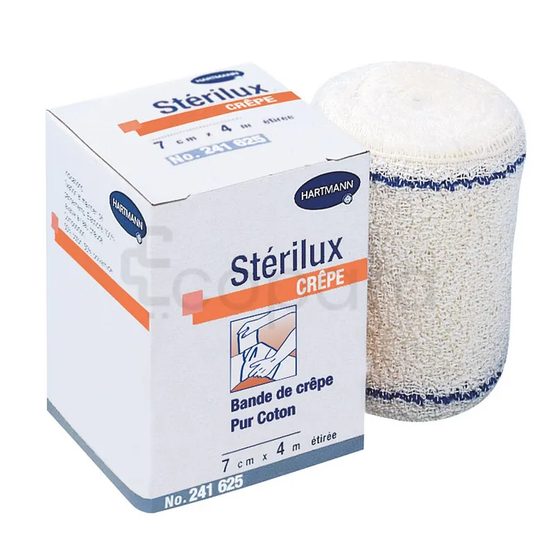 HARTMANN BANDE DE CREPE STERILUX 7CM*4M
