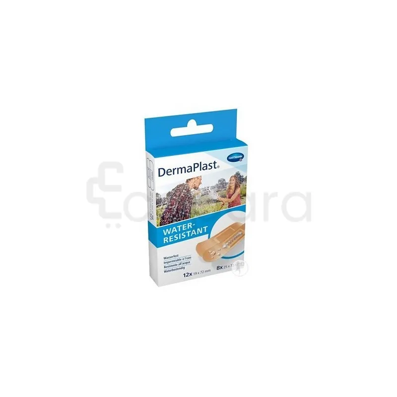 HARTMANN DERMAPLAST WATER RESISTANT 25*72MM BOITE DE 8