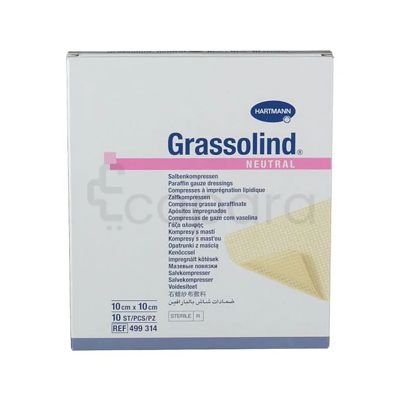 HARTMANN GRASSOLIND 10CM*10CM PAR UNITE