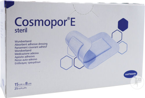 HARTMANN COSMOPOR E STERIL 15CM*8CM BOITE DE 25 PAR UNITE