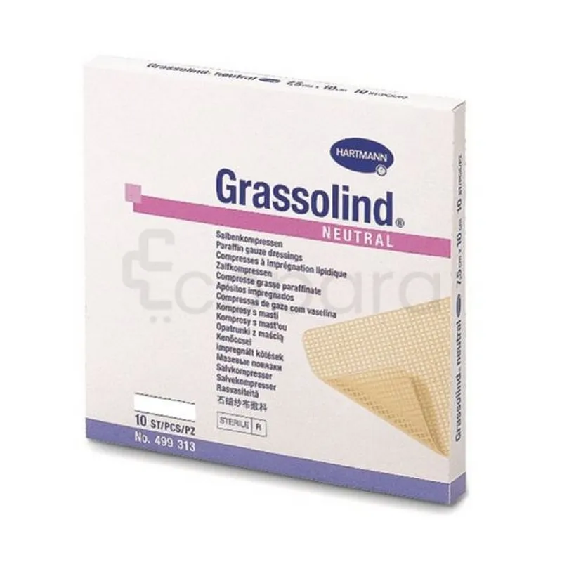 HARTMANN GRASSOLIND NEUTRAL 20CM*20CM BOITE DE 10