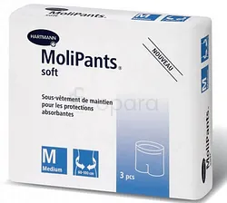 HARTMANN MOLIPANTS SOFT SOUS-VETEMENT DE MAINTIEN TAILLE M BOITE DE 3 REFERENCE 947806