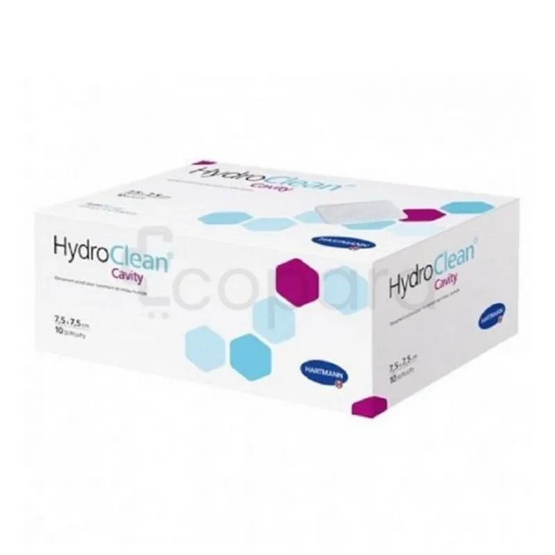 HARTMANN HYDROCLEAN CAVITY 10CM*10CM BOITE DE 10