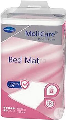 HARTMANN MOLICARE PREMIUM BED MAT 7D ALESES 60/90 BOITE DE 30 REFERENCE 161085