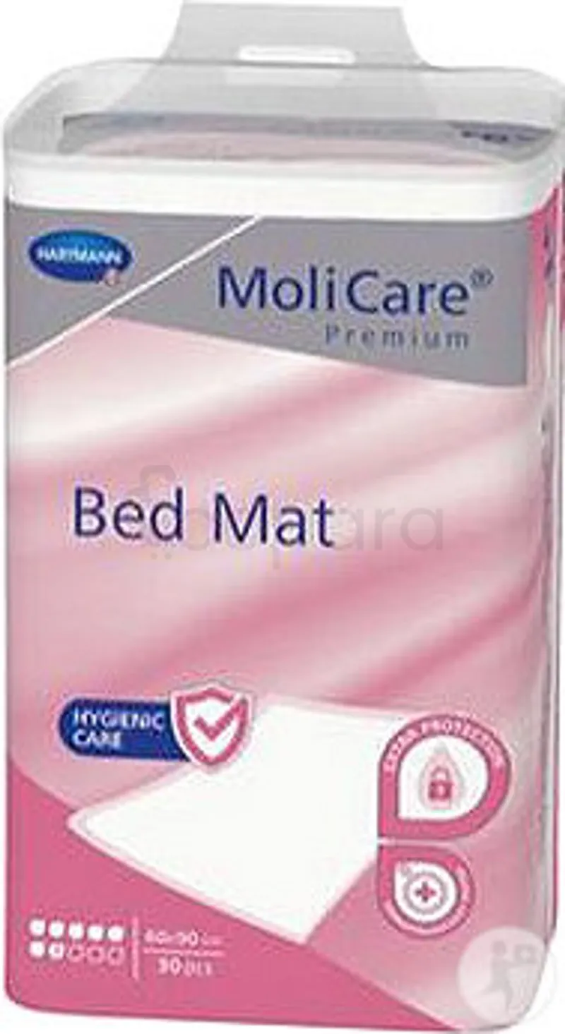 HARTMANN MOLICARE PREMIUM BED MAT 7D ALESES 60/90 BOITE DE 30 REFERENCE 161085
